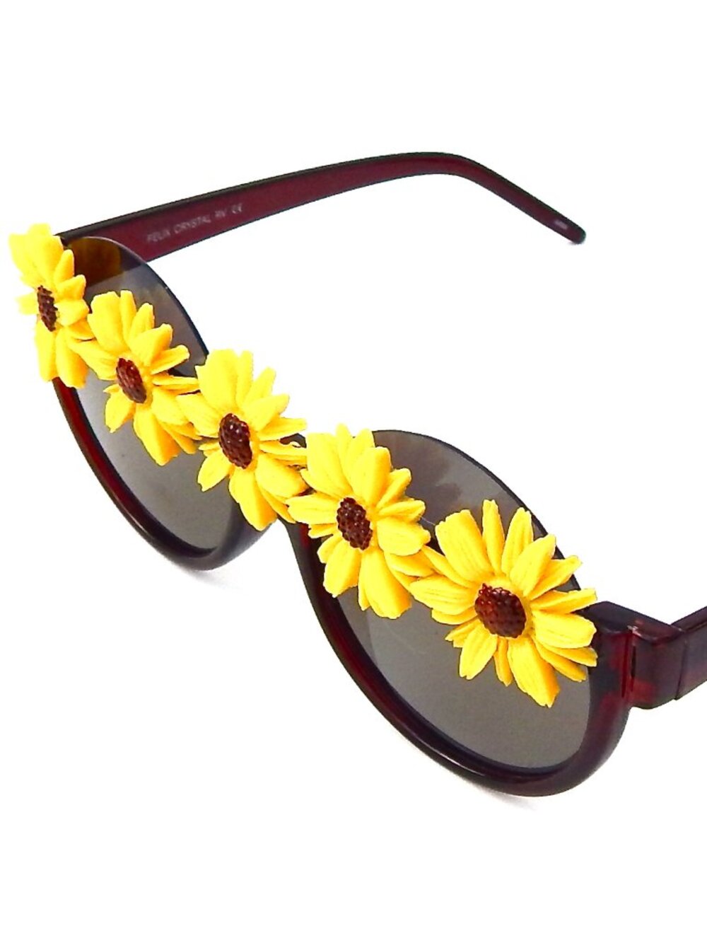 GASOLINE GLAMOUR CANARY DAISY PEEKABOO GLASSES 🌼🌼🌼